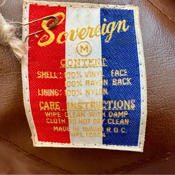 Vintage 70s Faux Leather Jacket - Picture 7 of 10